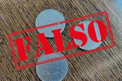 En Bolivia no existe ninguna moneda de Bs 3
