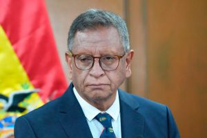El ministro de Gobierno, Marco Antonio Oviedo