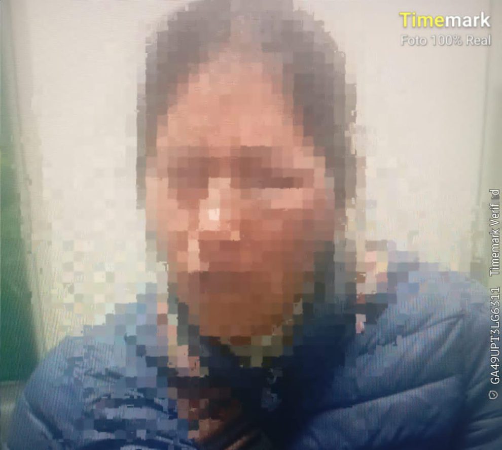Imagen de la víctima