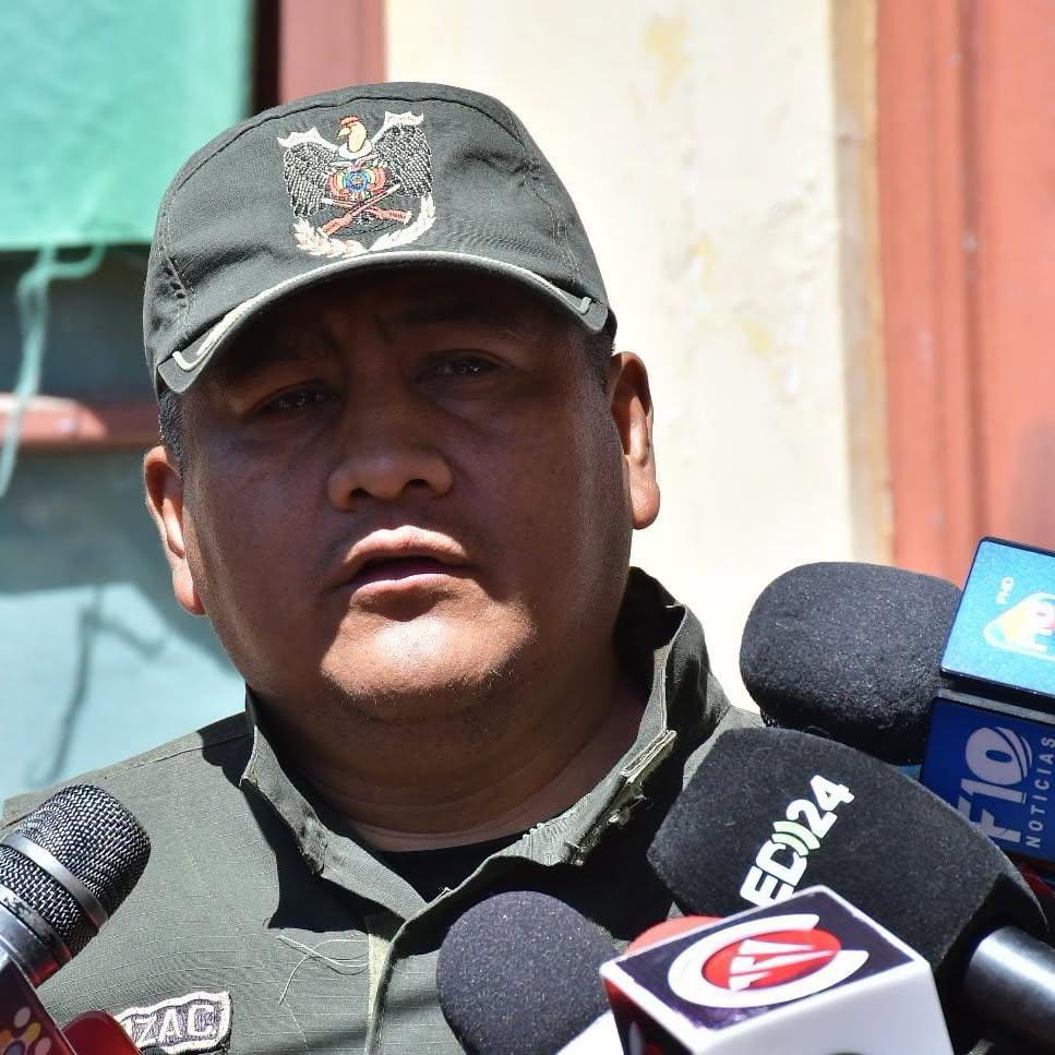 El mayor Edgar Espinoza