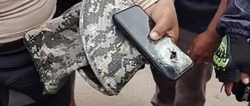 Celular dañado