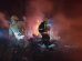 bomberos en incendio