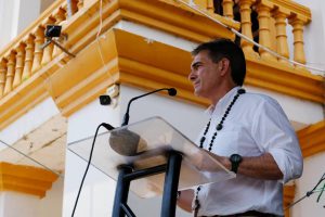 El presidente Rodrigo Paz Pereira