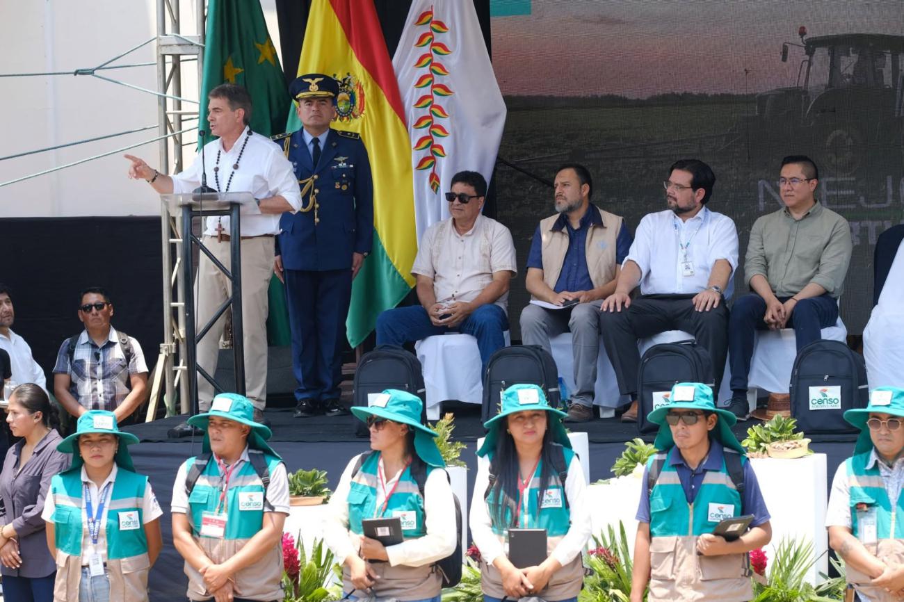 El presidente Rodrigo Paz Pereira