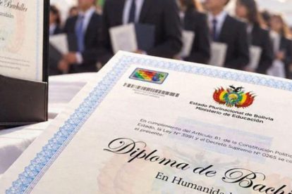 Diplomas de bachiller emitidos antes de 2026