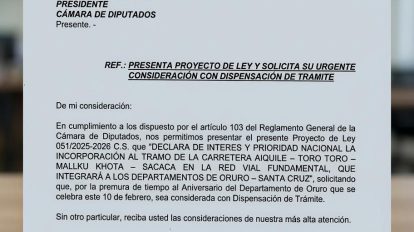 documento de proyecto de ley