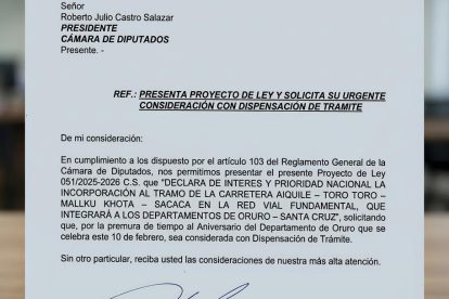 documento de proyecto de ley