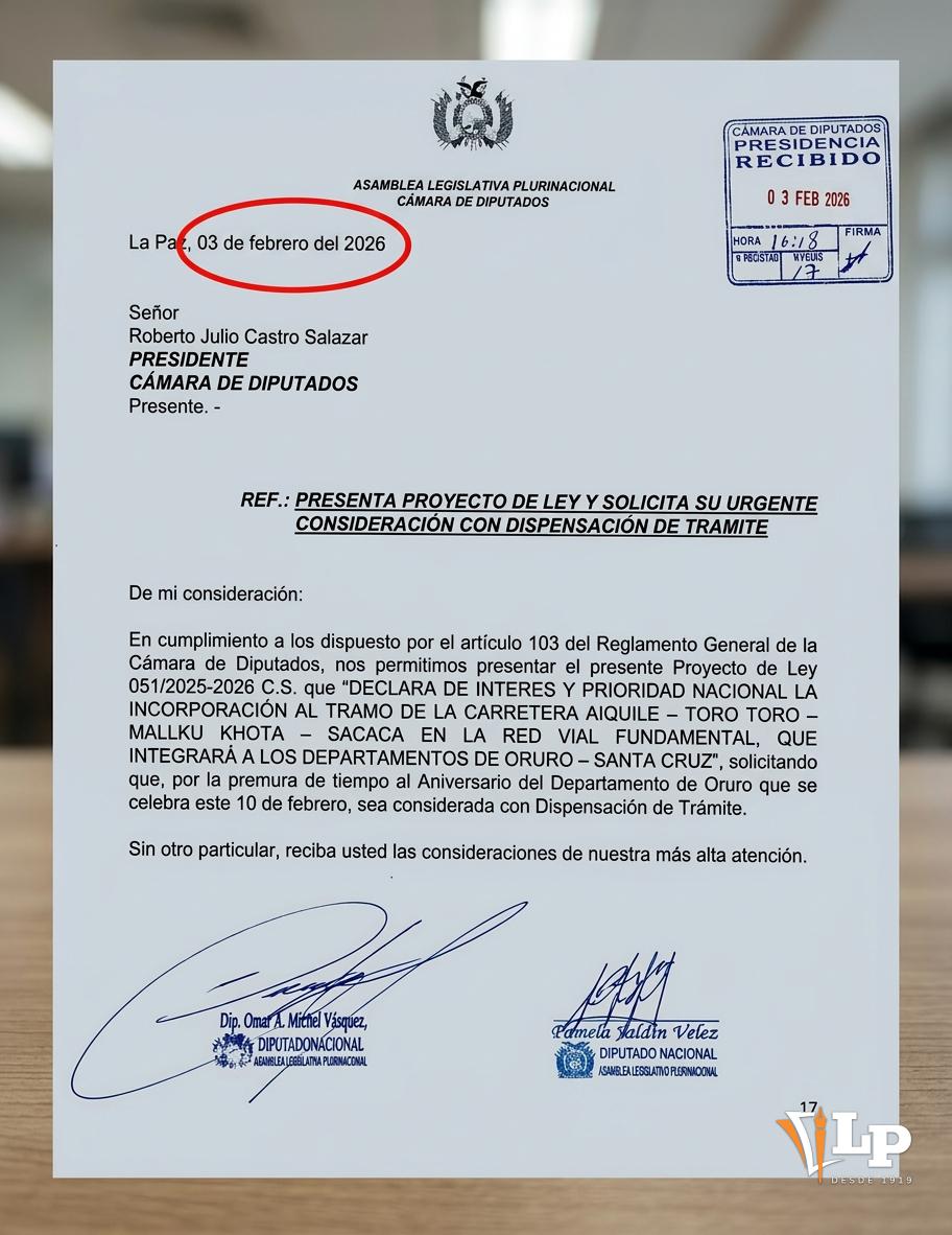 documento de proyecto de ley