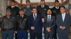 Presidente Rodrigo Paz (abajo al centro) dijo que esta fue la quinta reunión del Cosdep en la historia