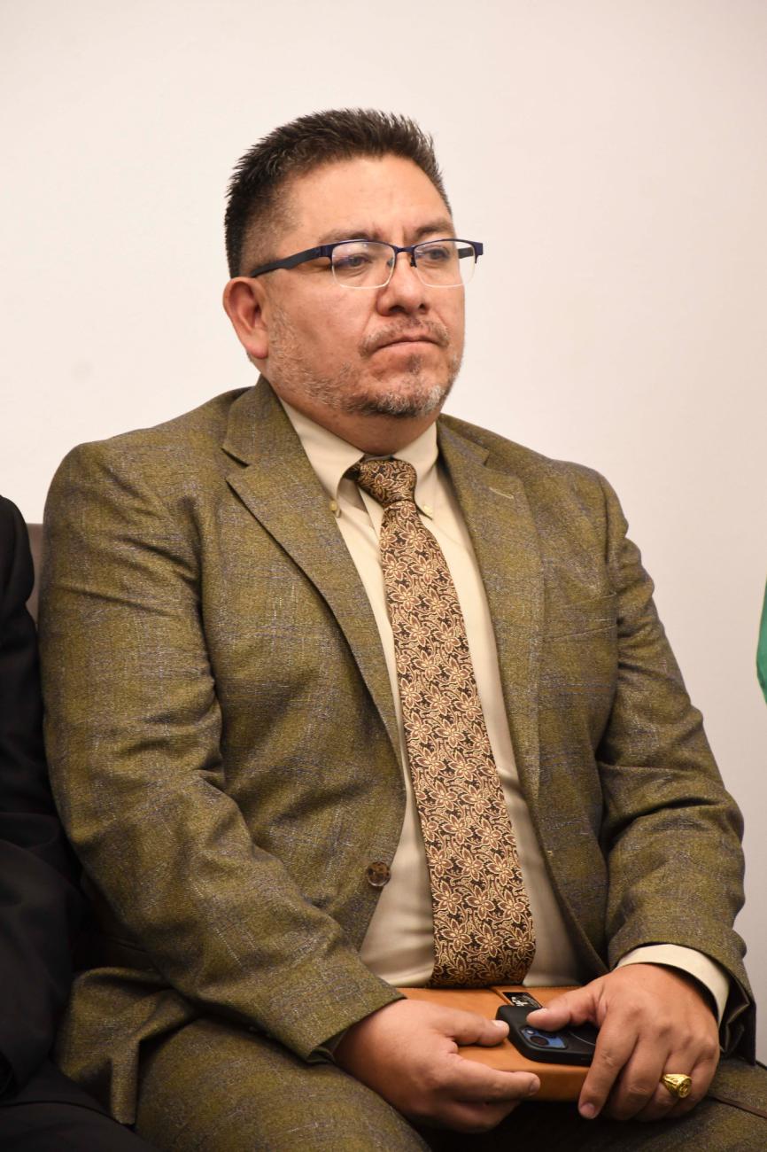 Dorian Fernando Badani juramenta como viceministro de Lucha Contra el Narcotráfico