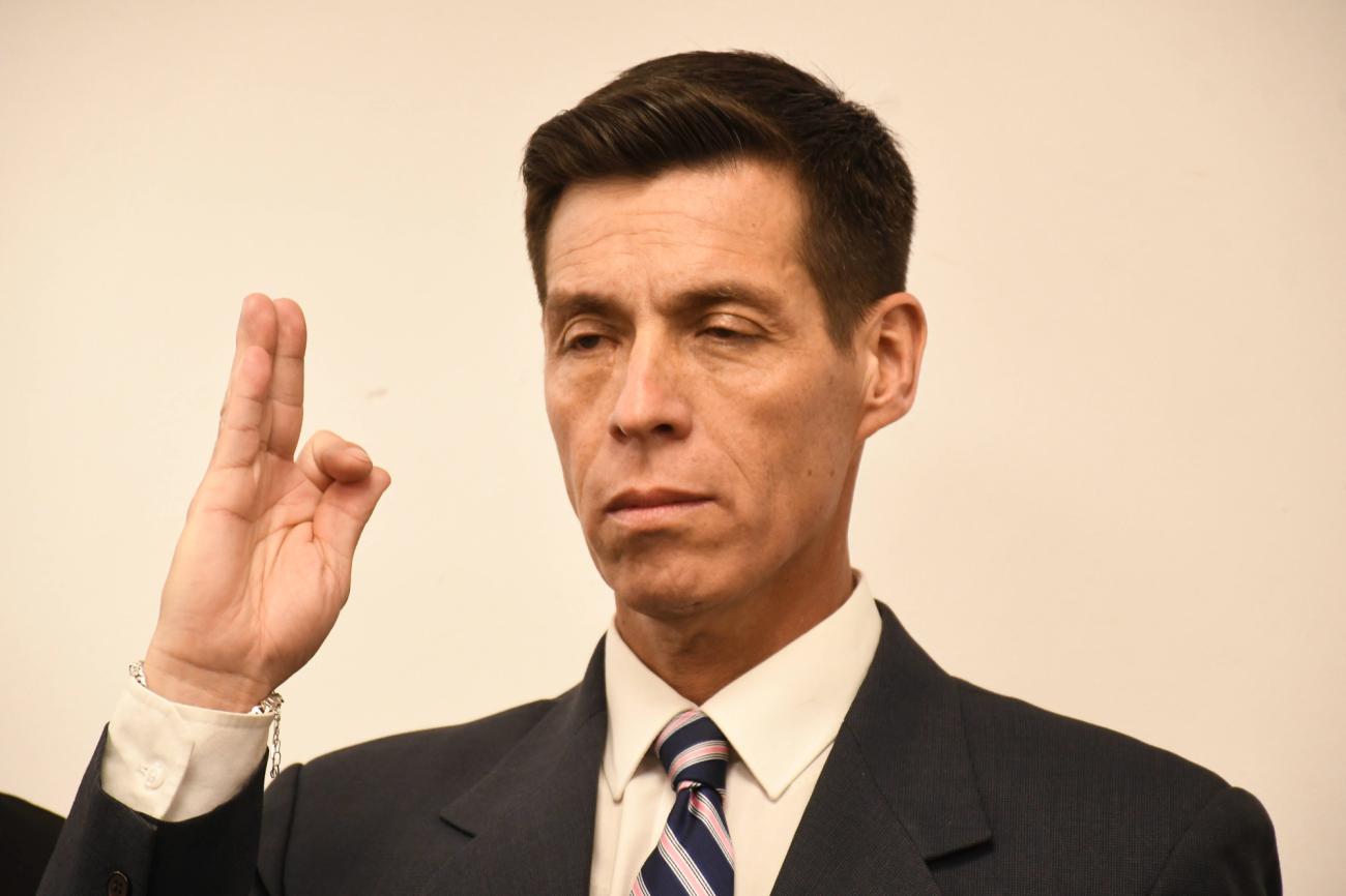 Peter Maldonado, posesionado como viceministro de Régimen Interior y Policía