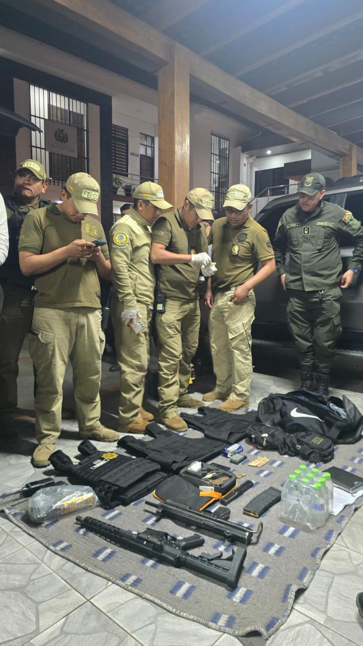 Aquí hay armas de grueso calibre totalmente ilegales