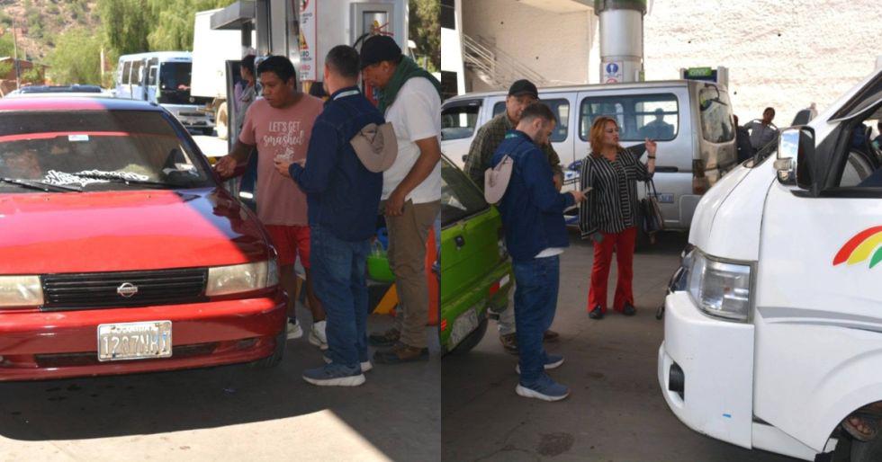 Controles en estaciones de servicio