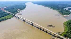 El puente binacional unirá Guayaramerín con Guajará-Mirim.