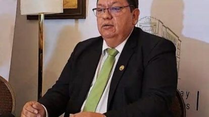 El fiscal departamental de Pando, Freddy Durán.