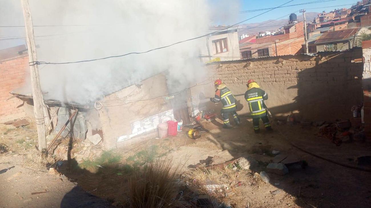 Imagen del incendio