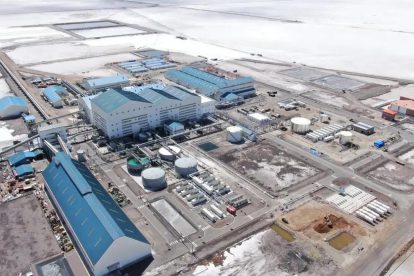 La primera Planta Industrial de Carbonato de Litio, situada en Potosí