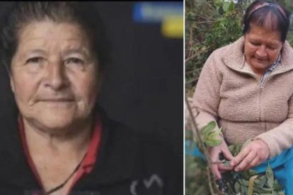 Blanca Pardo, una mujer de 72 años