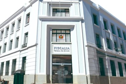 La Fiscalía General del Estado, en la ciudad de Sucre (Chuquisaca)