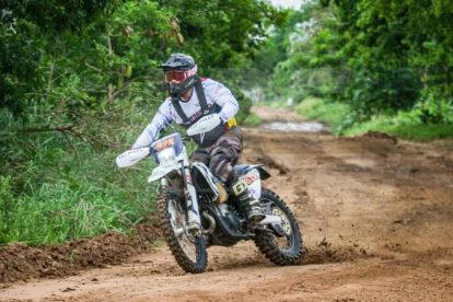Corredor de motocicleta