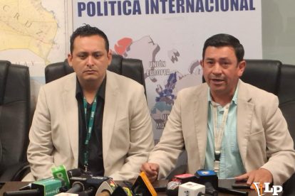 Autoridades de Beni en conferencia de prensa