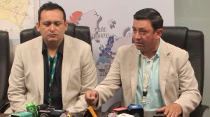 El presidente de la Brigada Parlamentaria de Beni en conferencia de prensa