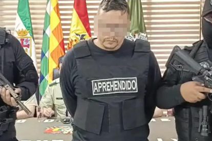 Ciudadano aprehendido por la Felcc