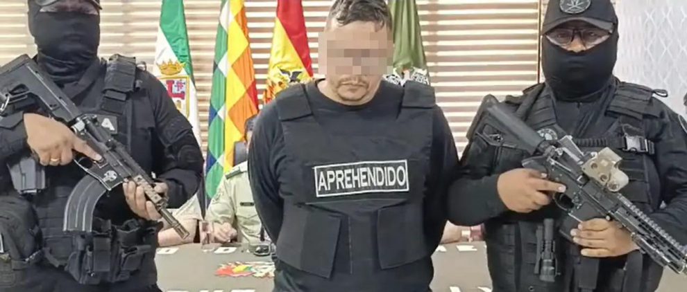 Ciudadano aprehendido por la Felcc