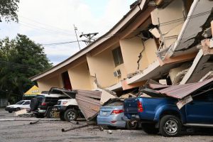 Casa dañadas tras terremoto en Panamá
