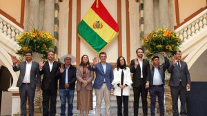 El presidente Rodrigo Paz y gobernadores