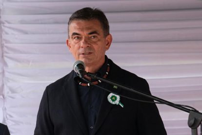El presidente de Bolivia Rodrigo Paz