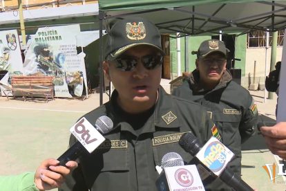 subcomandante de la Policía en Oruro, coronel Wilson Flores