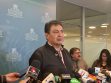 Amílcar Barral en conferencia de prensa