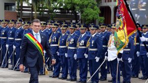 El Presidente de Bolivia, Rodrigo Paz