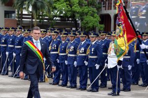 El Presidente de Bolivia, Rodrigo Paz
