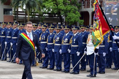 El Presidente de Bolivia, Rodrigo Paz