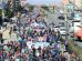 Marcha evista llegando a El Alto en 2026