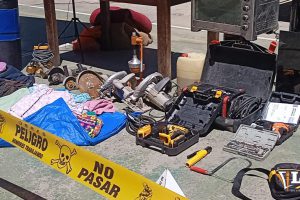 Imagen de lo decomisado