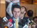 El diputado Rojas en conferencia de prensa