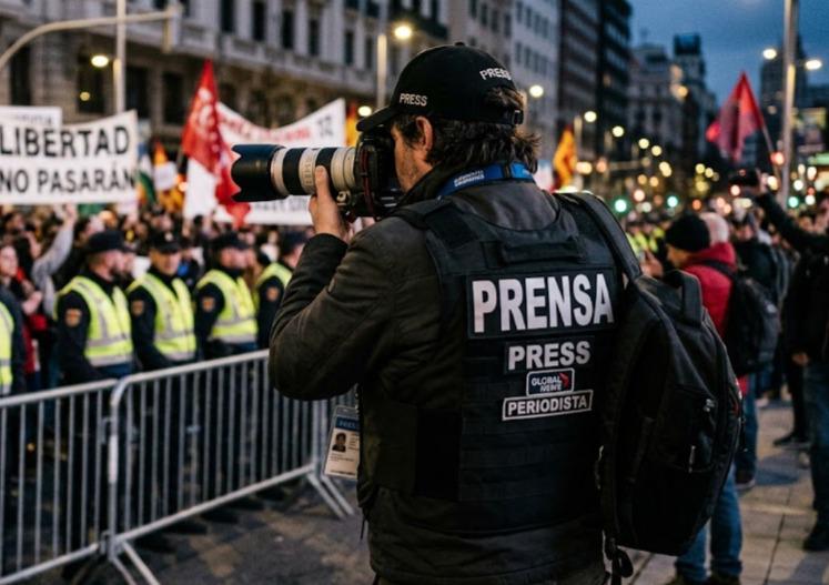 Trabajador de la prensa