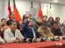 El diputado Taboada en conferencia de prensa