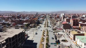 vista panorámica de la ciudad de Oruro