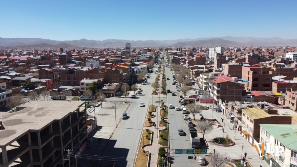 vista panorámica de la ciudad de Oruro