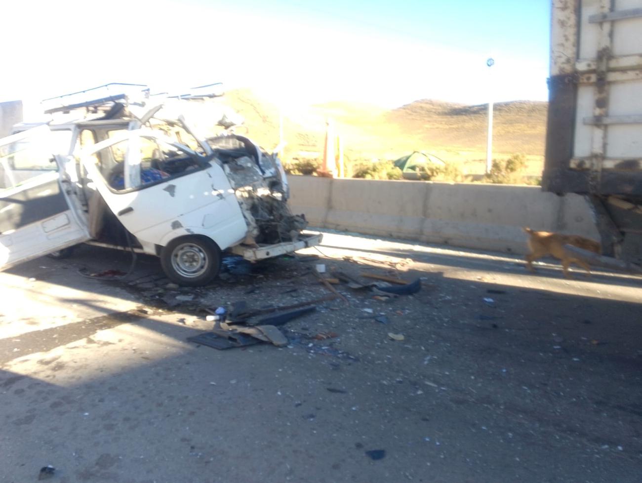 Imagen del accidente