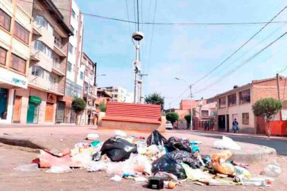 Basura en la calle