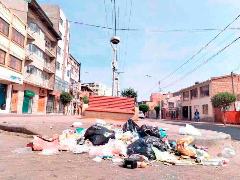 Basura en la calle