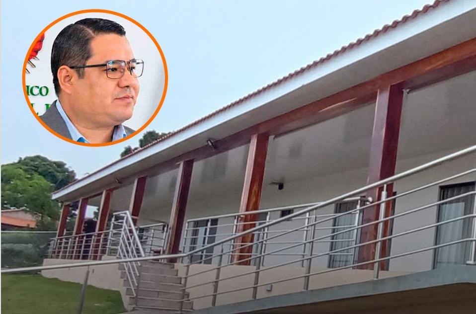 Casa vinculada a Roger Mariaca en Santa Cruz