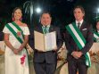 La presidenta del Concejo Municipal, Luisa Nayar, ex fiscal general del Estado Róger Mariaca y el alcalde de Santa Cruz de la Sierra, ‘Mamén’ Saavedra.