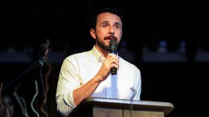 El gobernador cruceño, Juan Pablo Velasco