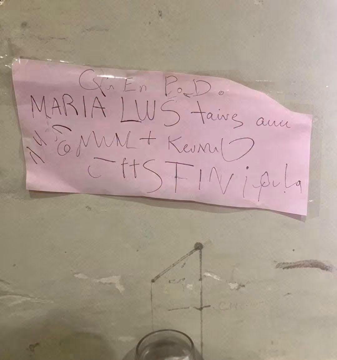 papel escrito